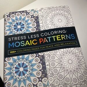 Mosaic Patterns Coloring Book